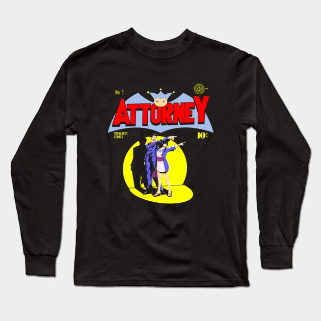 turnabout comics Long Sleeve T-Shirt by CoinboxTees